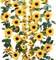 6-Pack Artificial Sunflower Garland Set (43.2ft Total) - 7.2ft Silk Yellow Flower Vines with Green Leaves - Realistic Hanging Floral Decor for Fall Weddings, Birthdays, Garden Parties & Home Tables